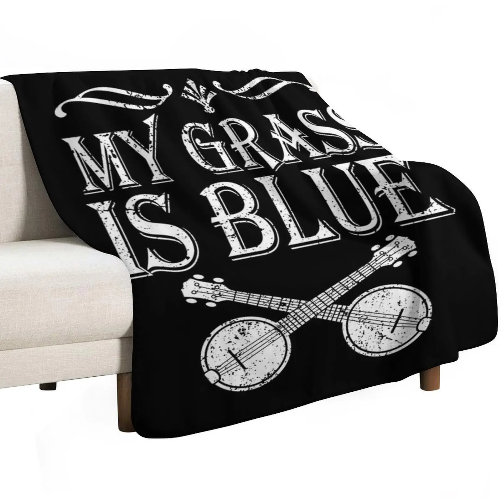 My Grass Is Blue Tee Shirt Country Bluegrass Shirt Banjo Throw Blanket Bed covers Personalized Gift Large Custom Blankets
My Grass Is Blue Tee Shirt Country Bluegrass Shirt Banjo Throw Blanket Bed covers Personalized Gift Large Custom Blankets