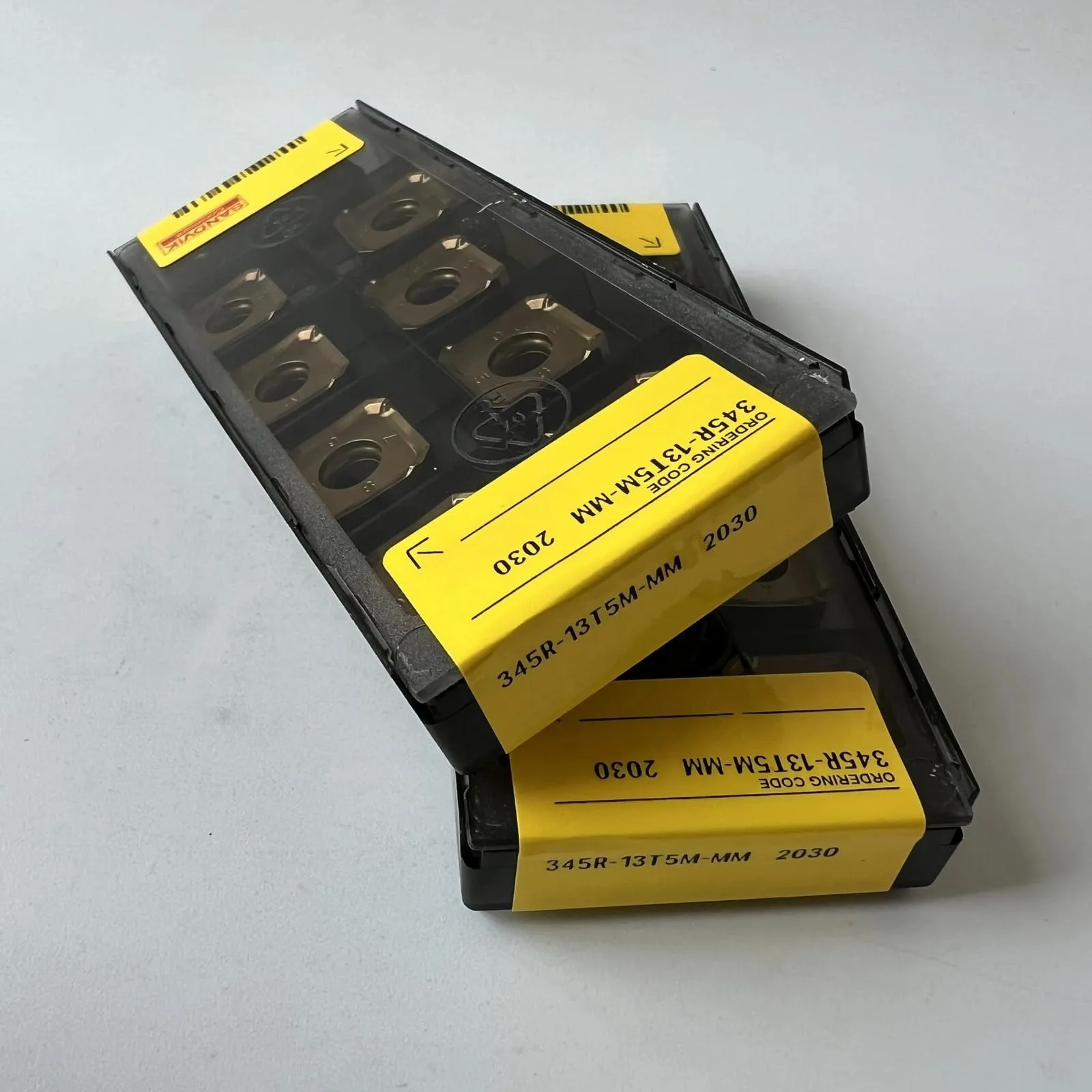 Original SANDVIK / 345R-13T5M-MM 2030 / Hard alloy CNC Blade 10 Pcs
Original SANDVIK / 345R-13T5M-MM 2030 / Hard alloy CNC Blade 10 Pcs