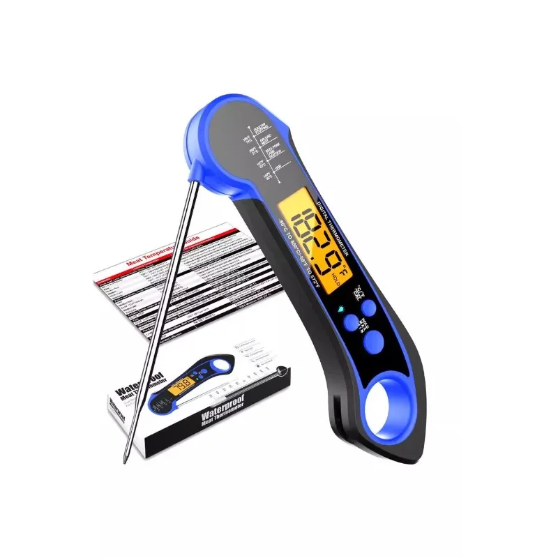 Electronic waterproof barbecue thermometer folding kitchen stainless steel food thermometer smart kitchen thermometer
Electronic waterproof barbecue thermometer folding kitchen stainless steel food thermometer smart kitchen thermometer