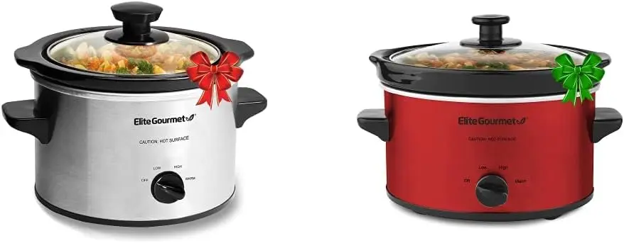 Bundle of MST-250XS Slow Cooker with Adjustable Temp, 1.5 Qt, Stainless Steel + MST-275XR Electric Oval Slow Cooker
Bundle of MST-250XS Slow Cooker with Adjustable Temp, 1.5 Qt, Stainless Steel + MST-275XR Electric Oval Slow Cooker