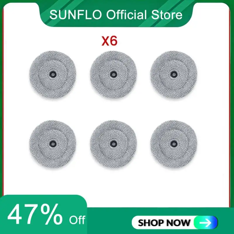 Mop Cloth Pads Replacement Forroborock Saros 10 / G30 Robot Vacuum Cleaner Accessories Reusable Washable Mop Pad 6PCS
Mop Cloth Pads Replacement Forroborock Saros 10 / G30 Robot Vacuum Cleaner Accessories Reusable Washable Mop Pad 6PCS