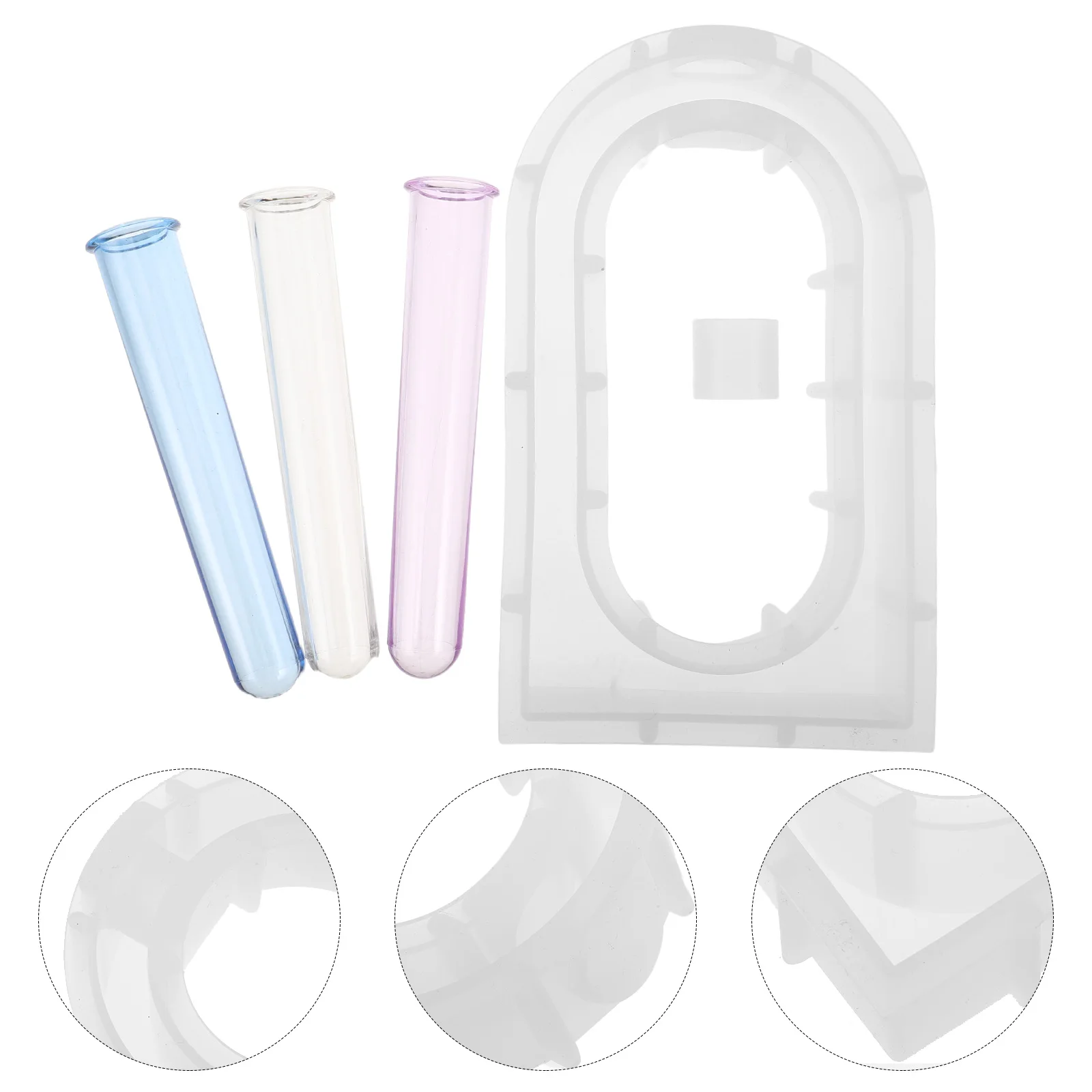 1 set 1 Set Hydroponic Silicone Molds Diy Resin Casting Mold For Plant Holder Crafts Test Tube Compatible Epoxy Mould Home Decor
1 set 1 Set Hydroponic Silicone Molds Diy Resin Casting Mold For Plant Holder Crafts Test Tube Compatible Epoxy Mould Home Decor