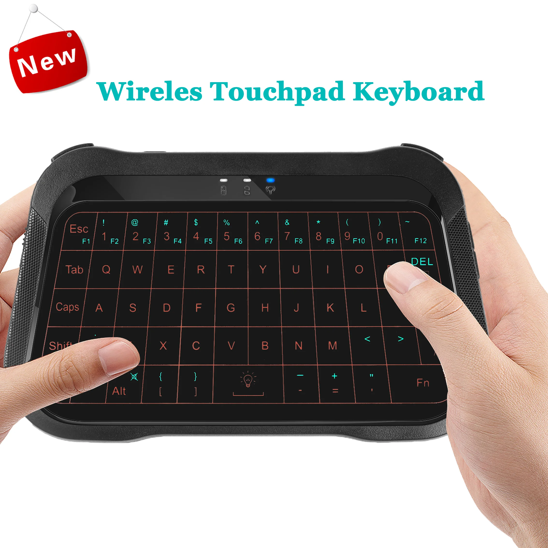 New Wireless Gaming Keyboard 2.4G Backlight Touchpad Keyboard RGB Mini Air Mouse Keyboards For Smart Android TV Box PC Laptop
New Wireless Gaming Keyboard 2.4G Backlight Touchpad Keyboard RGB Mini Air Mouse Keyboards For Smart Android TV Box PC Laptop