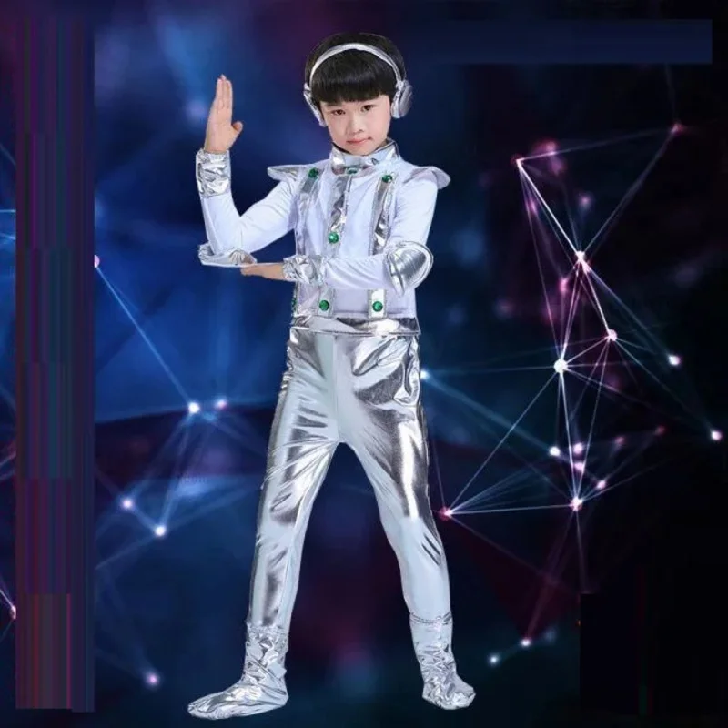Boys Girls Alien Robot Cosplay Astronaut Cosplay Costume Halloween Carnival Dress Up Party Kids Stage Performance Costumes
Boys Girls Alien Robot Cosplay Astronaut Cosplay Costume Halloween Carnival Dress Up Party Kids Stage Performance Costumes
