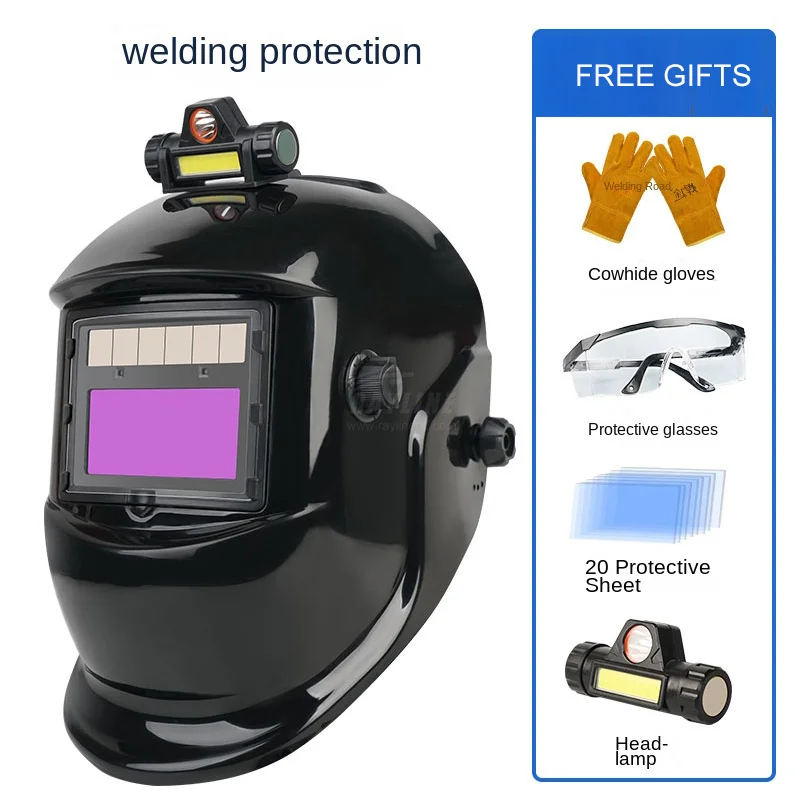 Welding Protect Welding Hat Automatic Bald Wearing Protective Argon Arc Welder Mask Anti-baking Face Weld Replaceable Battery
Welding Protect Welding Hat Automatic Bald Wearing Protective Argon Arc Welder Mask Anti-baking Face Weld Replaceable Battery