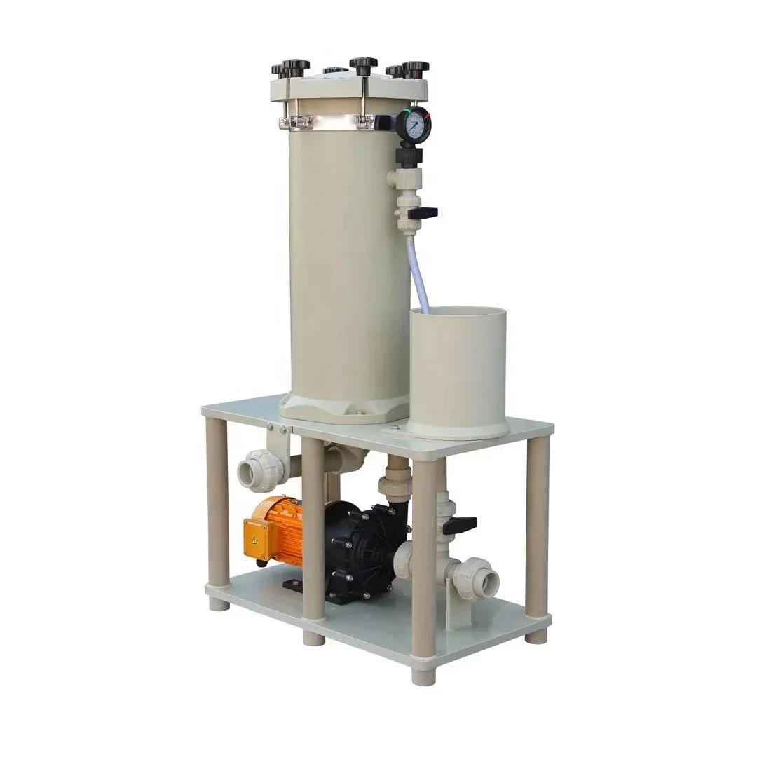 Industrial Chemical Filter System with Pump, Electroplating & Nickel Plating Filtration Equipment for Wastewater Treatment
Industrial Chemical Filter System with Pump, Electroplating & Nickel Plating Filtration Equipment for Wastewater Treatment