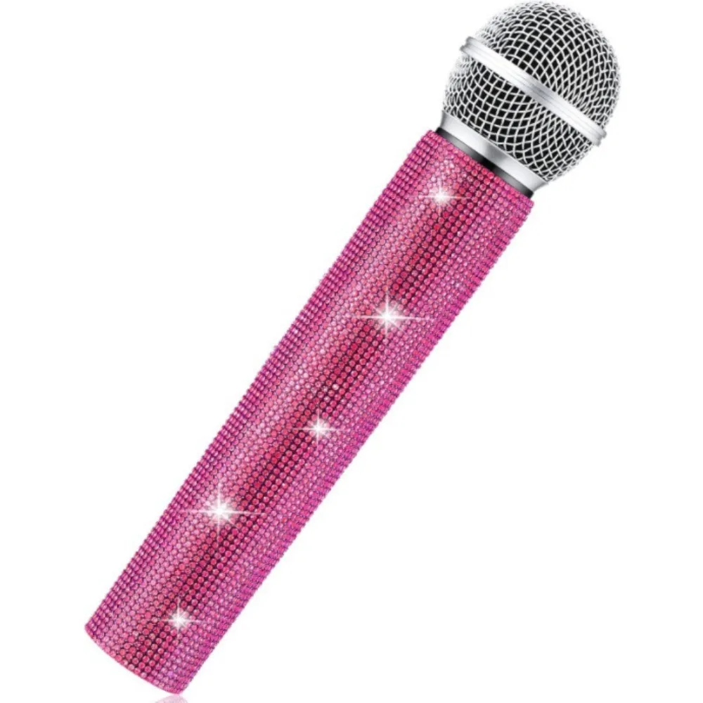 Wireless Microphone Rhinestones Microphone Cover Gold Silver Ornaments Microphone Decorative Sleeve Bling Bling Sparkly
Wireless Microphone Rhinestones Microphone Cover Gold Silver Ornaments Microphone Decorative Sleeve Bling Bling Sparkly