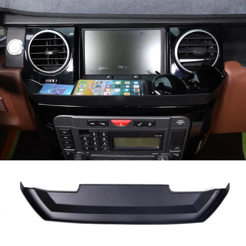 Для Land Rover Discovery 3 LR3 2004-09 ABS черный экран для навигации на приборной панели Передняя Коробка для хранения фотоэлементов автомобильные аксессуары
Для Land Rover Discovery 3 LR3 2004-09 ABS черный экран для навигации на приборной панели Передняя Коробка для хранения фотоэлементов автомобильные аксессуары