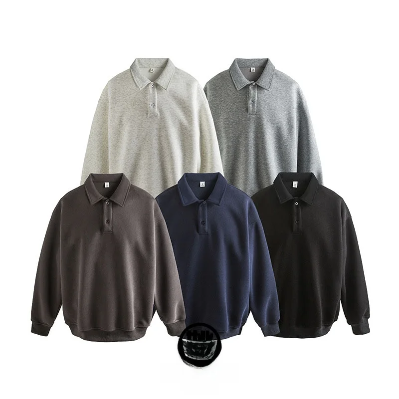 Ретро-свитшот с воротником и длинными рукавами, базовый цвет, американский модный бренд, осенняя новинка, уличная одежда в стиле Lazy Sle
Ретро-свитшот с воротником и длинными рукавами, базовый цвет, американский модный бренд, осенняя новинка, уличная одежда в стиле Lazy Sle