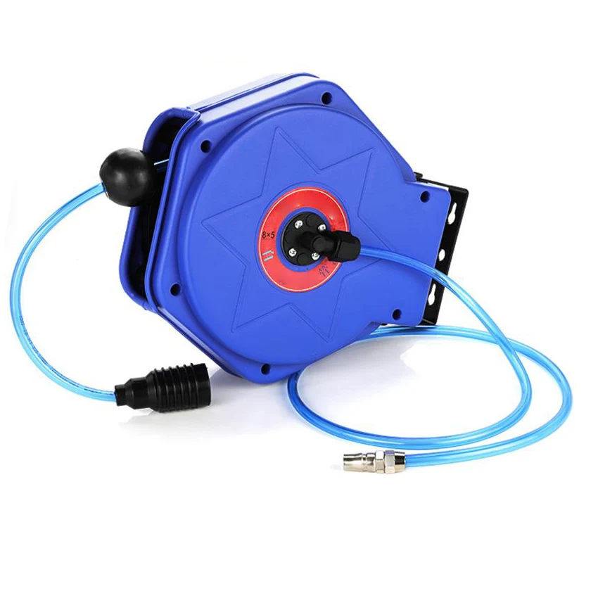 9M Automotive Air Hose Reel Pneumatic PU Tube OD 8MM ID 5MM Automatic Retractable Reel Telescopic Drum Hose PU8*5
9M Automotive Air Hose Reel Pneumatic PU Tube OD 8MM ID 5MM Automatic Retractable Reel Telescopic Drum Hose PU8*5