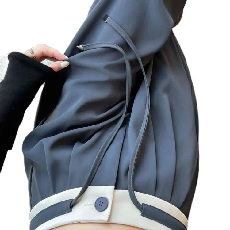 White High Waisted Pants for Women Spring 2024 New Korean Fashion Button Up Wide Leg Pants Office Ladies Casual Pants
White High Waisted Pants for Women Spring 2024 New Korean Fashion Button Up Wide Leg Pants Office Ladies Casual Pants