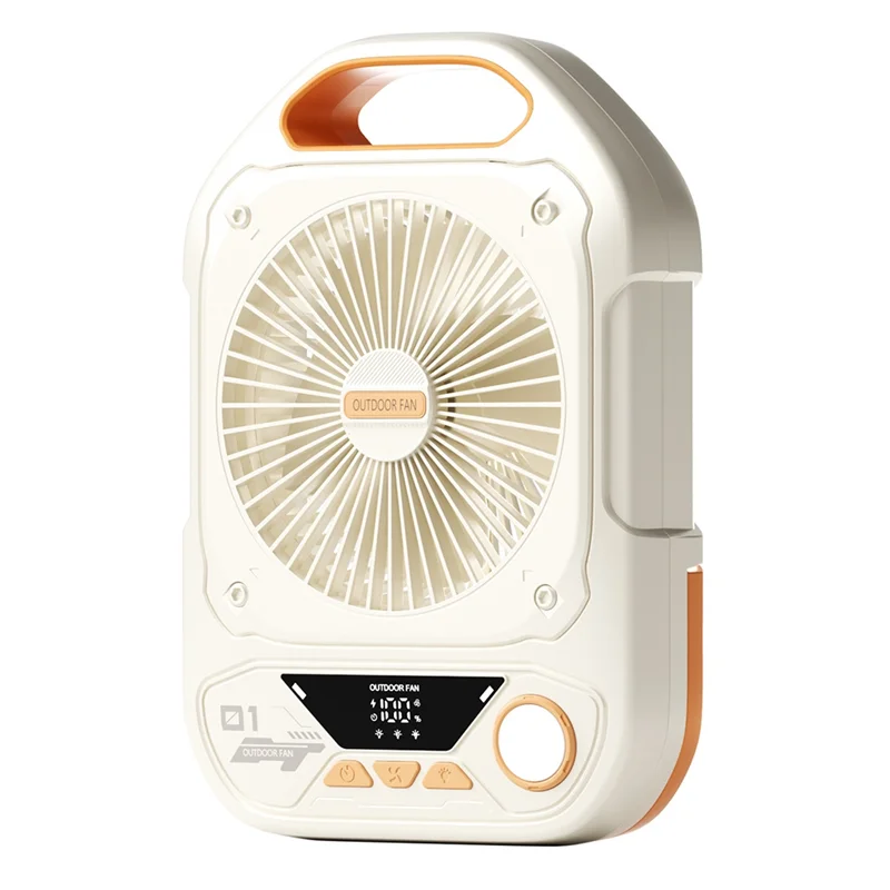 Portable Camping Fan LED Light, 90° Auto-Oscillation Ideal For Camping & Desktop Use
Portable Camping Fan LED Light, 90° Auto-Oscillation Ideal For Camping & Desktop Use
