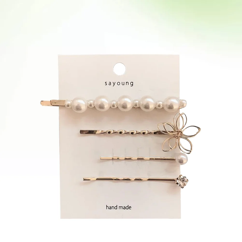 4 Pcs Pearl Hair Clips Short Barrettes Bobby Pin Hair for Ladies and Girls women barrettes girl hair clip
4 Pcs Pearl Hair Clips Short Barrettes Bobby Pin Hair for Ladies and Girls women barrettes girl hair clip