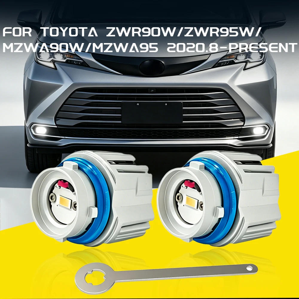 For ZWR90W/ZWR95W/MZWA90W/MZWA95 2020.8-UP New Car Fog Lamps L1B Backup Lights White Yellow Dual Color Plug and Play Auto Bulbs
For ZWR90W/ZWR95W/MZWA90W/MZWA95 2020.8-UP New Car Fog Lamps L1B Backup Lights White Yellow Dual Color Plug and Play Auto Bulbs