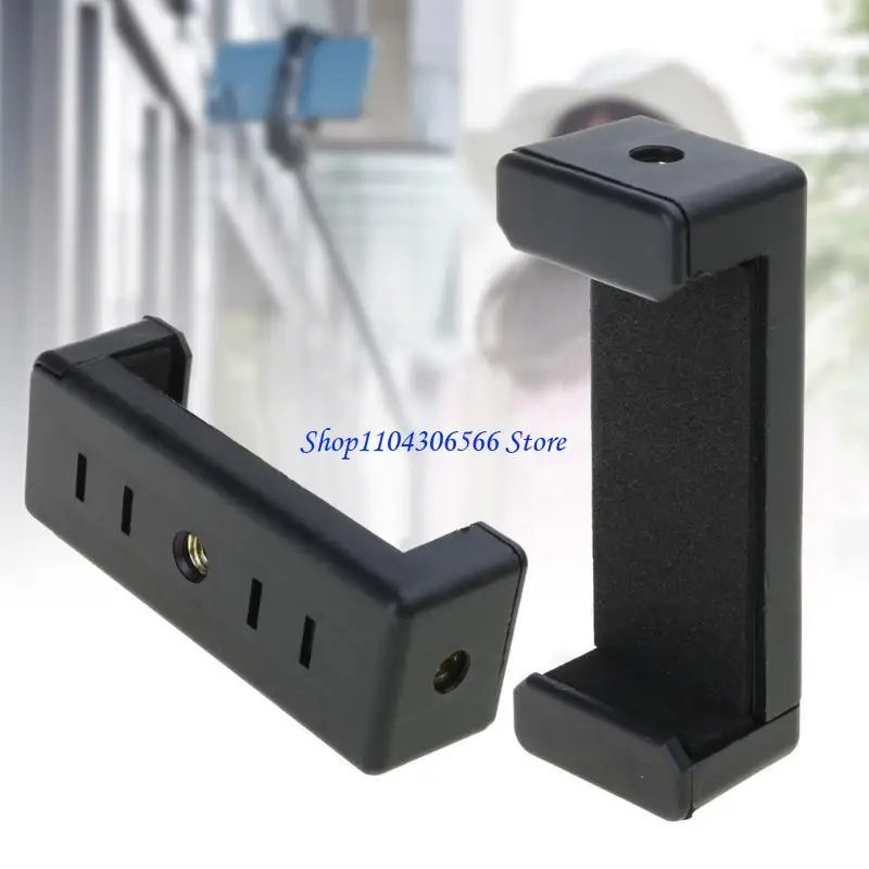 02DD Tripod Stand Phone Clip 1/4inch Screw Hole Holder For Tripod Mobile Smartphone Universal Accessories Stand Mount
02DD Tripod Stand Phone Clip 1/4inch Screw Hole Holder For Tripod Mobile Smartphone Universal Accessories Stand Mount