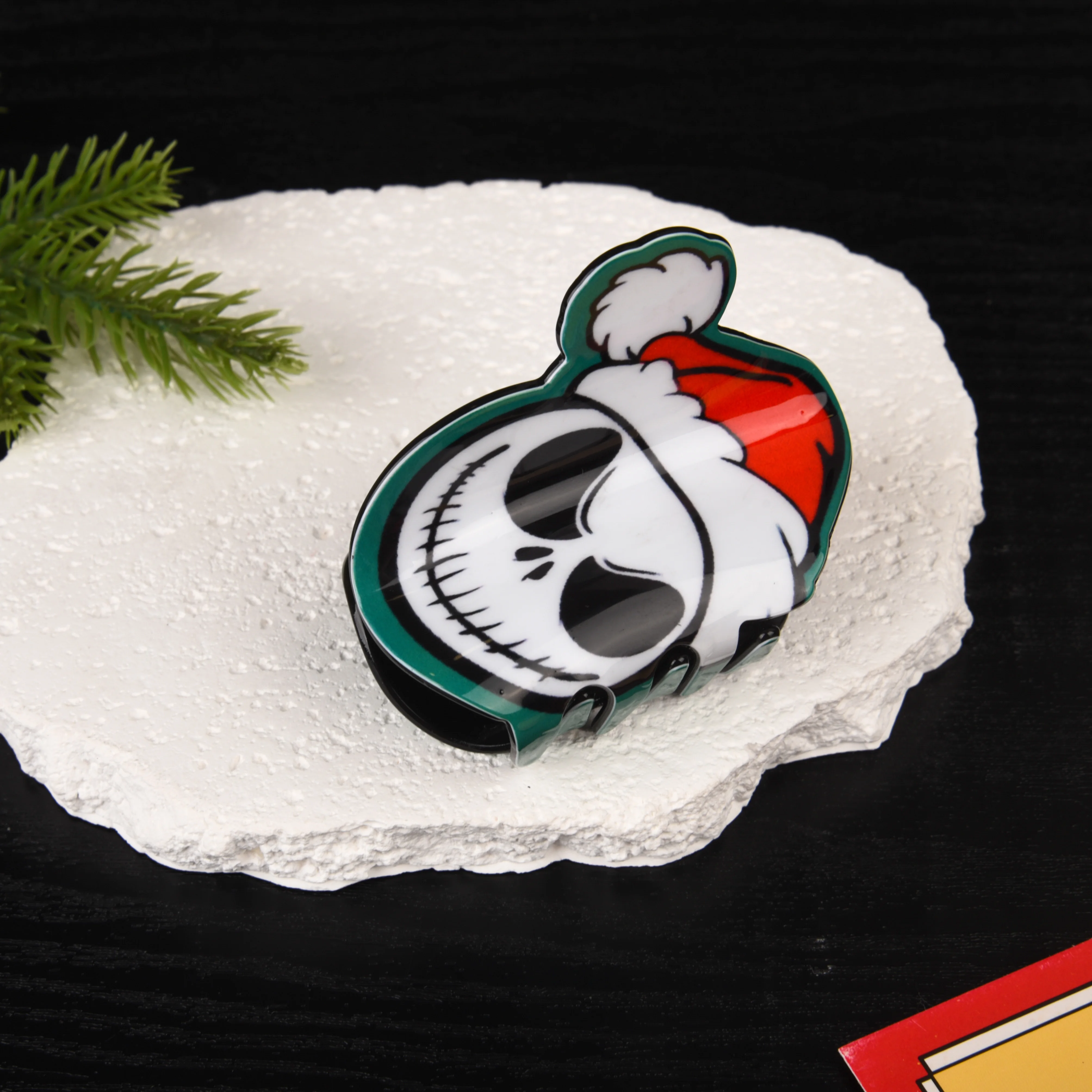 DuoShang New Halloween Christmas Hat Skull Acrylic Hair Claw Horror Claw Clip Crab Hair Clip for Women Headwear Hair Accessories
DuoShang New Halloween Christmas Hat Skull Acrylic Hair Claw Horror Claw Clip Crab Hair Clip for Women Headwear Hair Accessories