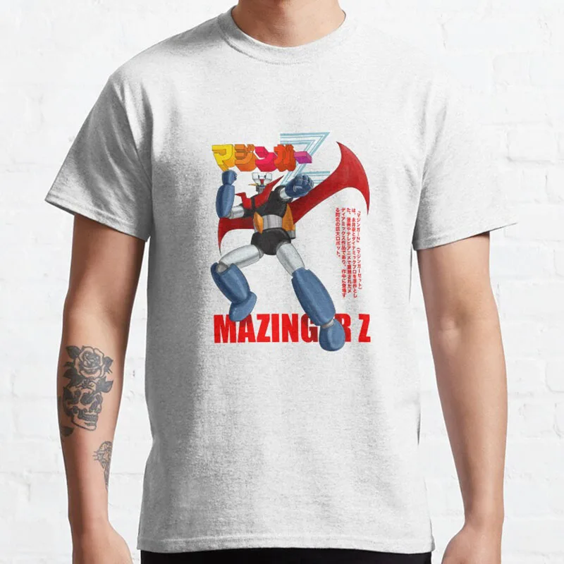 Mazinger Z マジンガーZ vintage 70s Anime t shirt 100% cotton printed sci fi robot anime japan robot grendizer printed t shirt
Mazinger Z マジンガーZ vintage 70s Anime t shirt 100% cotton printed sci fi robot anime japan robot grendizer printed t shirt