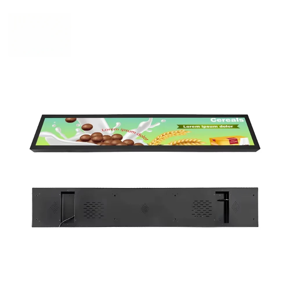 43.8-inch Intelligent Bar-shaped Electronic Display Screen, High-definition LCD Screen Digital Signage LCD Advertising Players
43.8-inch Intelligent Bar-shaped Electronic Display Screen, High-definition LCD Screen Digital Signage LCD Advertising Players