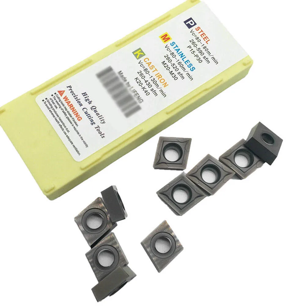CCMT120404 Carbide Turning Inserts Hard Alloy Cutting Tool Blade For Semi-finishing And Finishing Precision-grinding Hand Tool
CCMT120404 Carbide Turning Inserts Hard Alloy Cutting Tool Blade For Semi-finishing And Finishing Precision-grinding Hand Tool