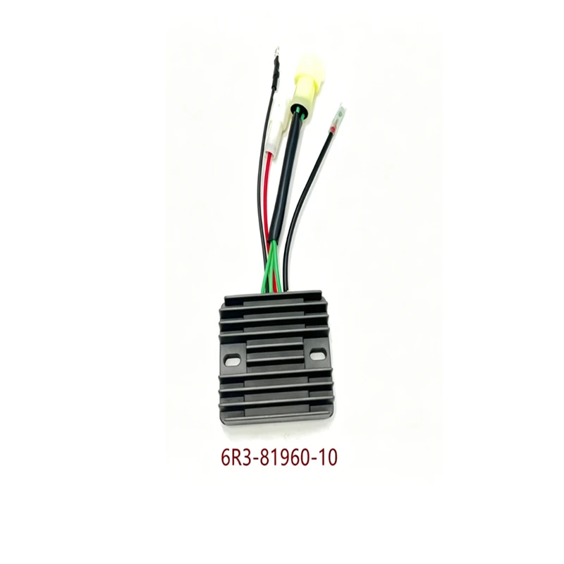 Voltage Regulator Rectifier Assy 6R3-81960-10 For Yamaha Outboard 100HP - 225HP 197-0001, SH601-13, 230-58240 6R3-81960-10
Voltage Regulator Rectifier Assy 6R3-81960-10 For Yamaha Outboard 100HP - 225HP 197-0001, SH601-13, 230-58240 6R3-81960-10