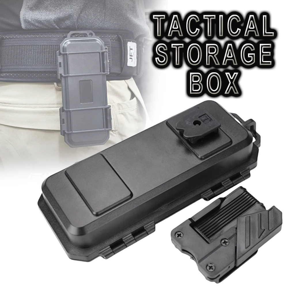 Tactical Storage Box Portable EDC Item Prop Folding Knife Collection Protection Box Waterproof Sealed Quick-Pull Waist Hanging
Tactical Storage Box Portable EDC Item Prop Folding Knife Collection Protection Box Waterproof Sealed Quick-Pull Waist Hanging