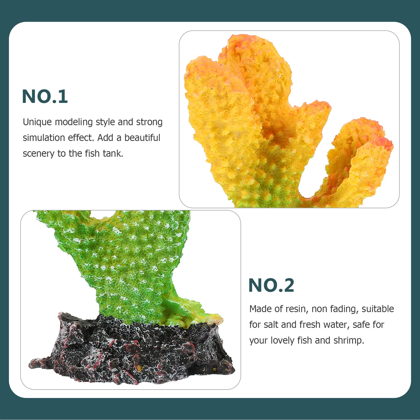 Green Coral Ornaments Fish Tank Accessory Resin Aquarium Landscaping Decorations Decorative Corals
Green Coral Ornaments Fish Tank Accessory Resin Aquarium Landscaping Decorations Decorative Corals