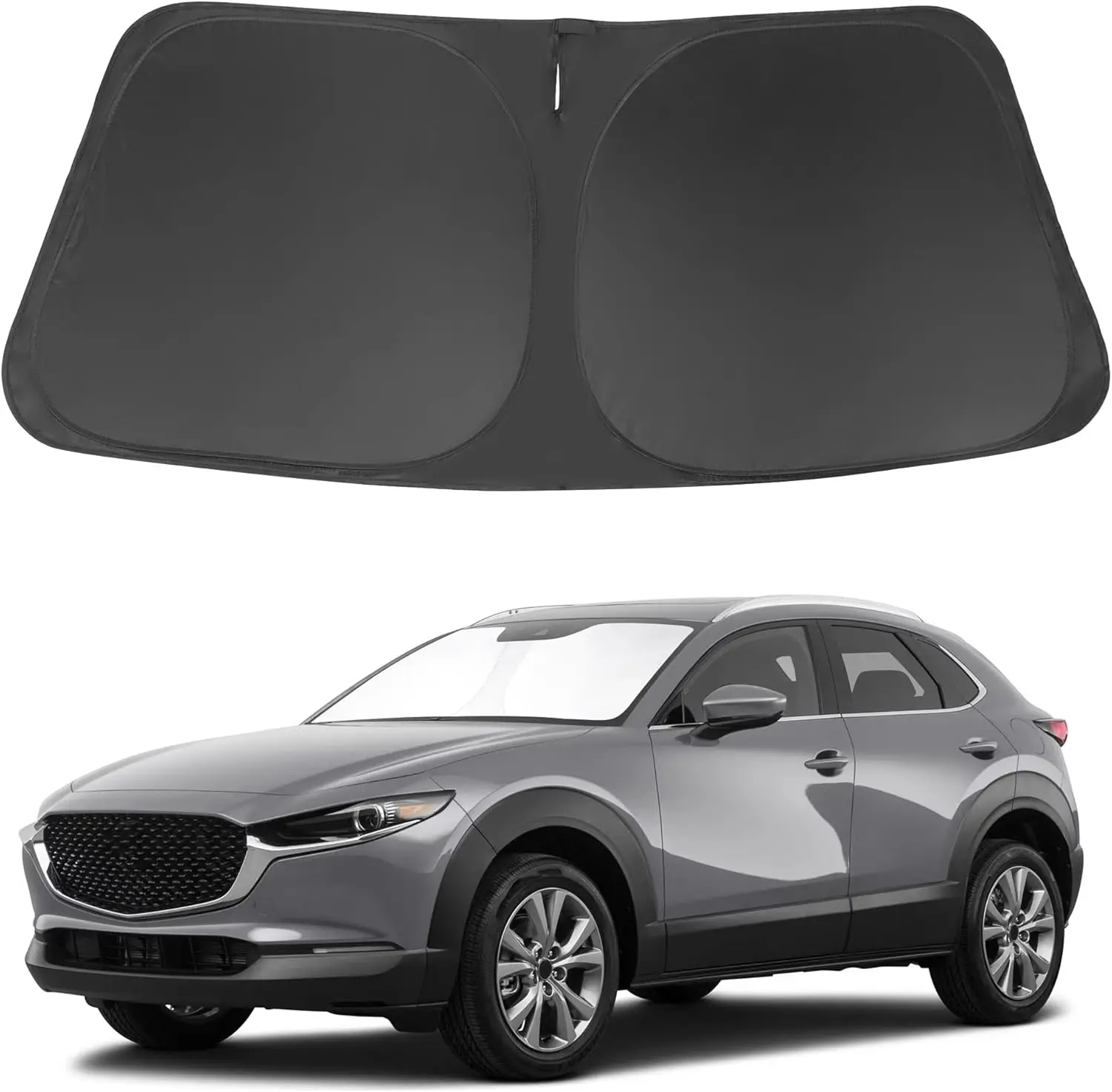 Custom Fit Windshield Sun Shade for Mazda CX-30 2019-2026, Blocks UV & Heat, Foldable
Custom Fit Windshield Sun Shade for Mazda CX-30 2019-2026, Blocks UV & Heat, Foldable