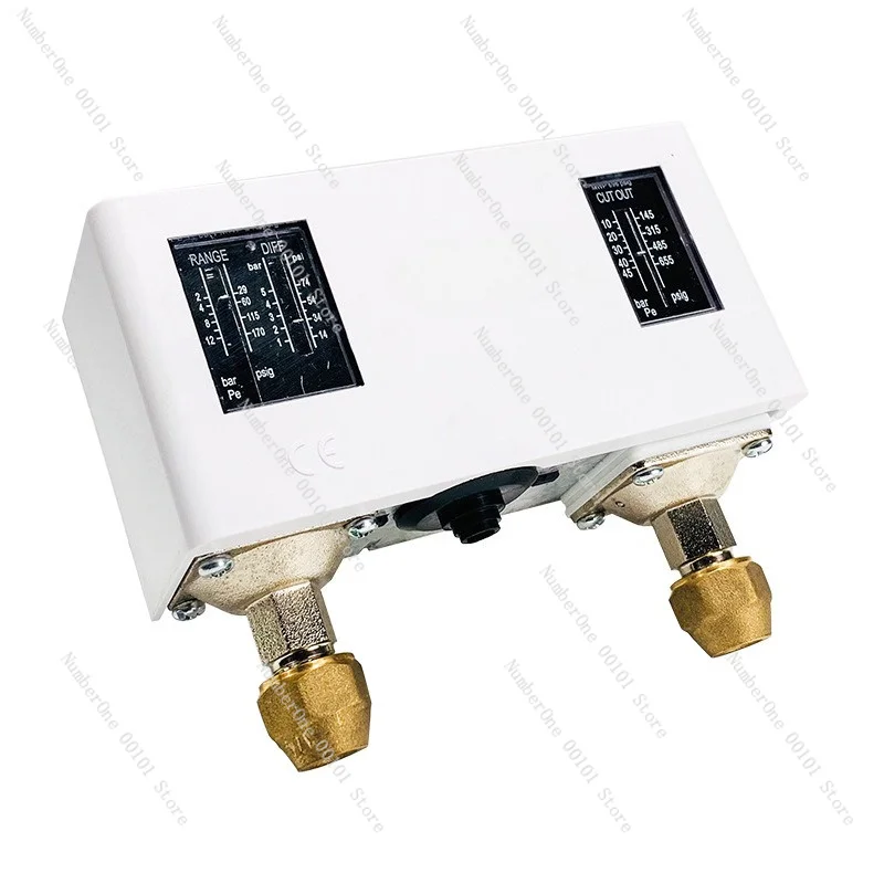 Refrigeration Pressure Switch High Low Pressure Controller Adjustable Differential Pressure Switch for Dryers
Refrigeration Pressure Switch High Low Pressure Controller Adjustable Differential Pressure Switch for Dryers