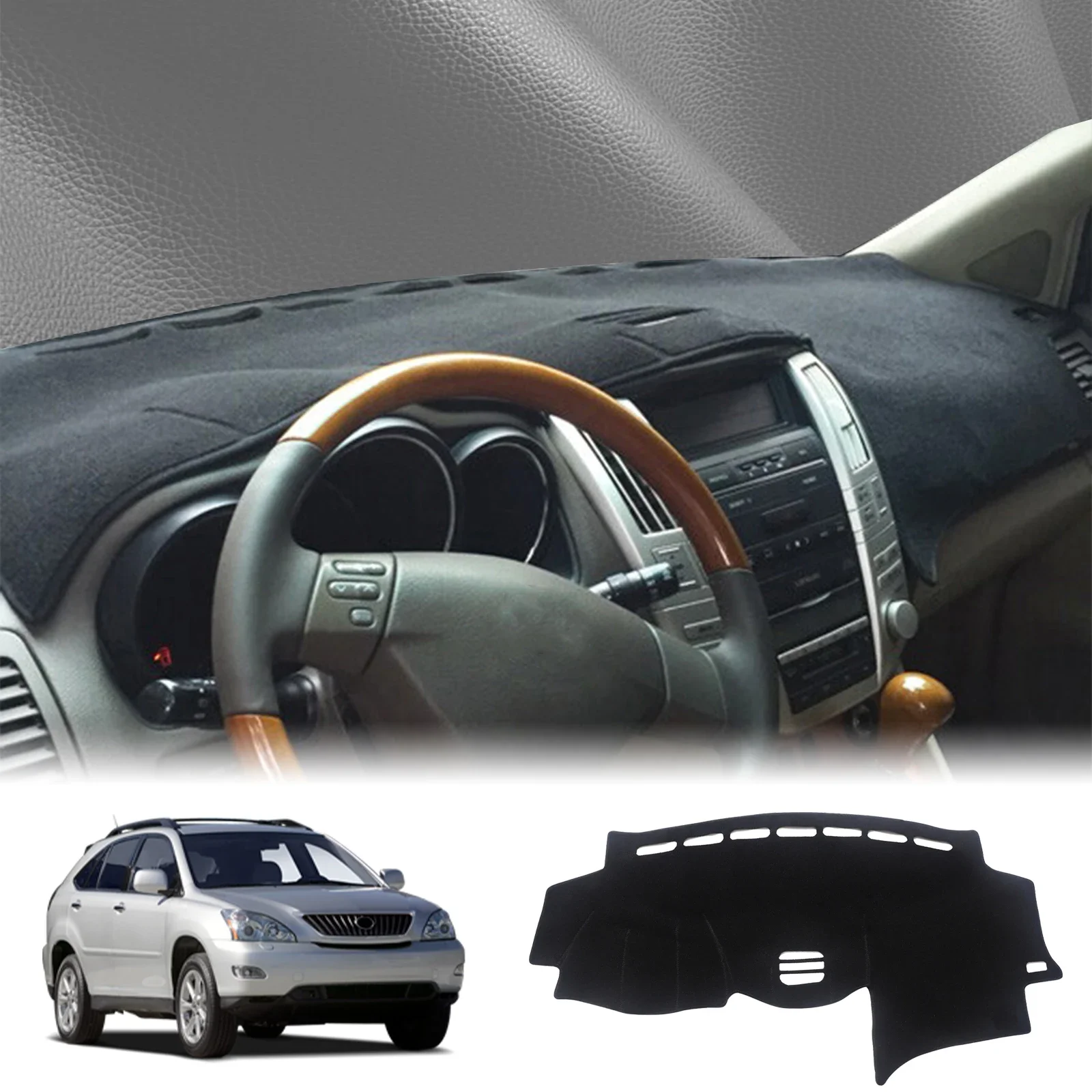fit for Lexus RX 2004 2005 2006 2007 2008 2009 Dashmat Dashboard Cover Pad DashMat Sunshade Protective Carpet Car Accessories
fit for Lexus RX 2004 2005 2006 2007 2008 2009 Dashmat Dashboard Cover Pad DashMat Sunshade Protective Carpet Car Accessories
