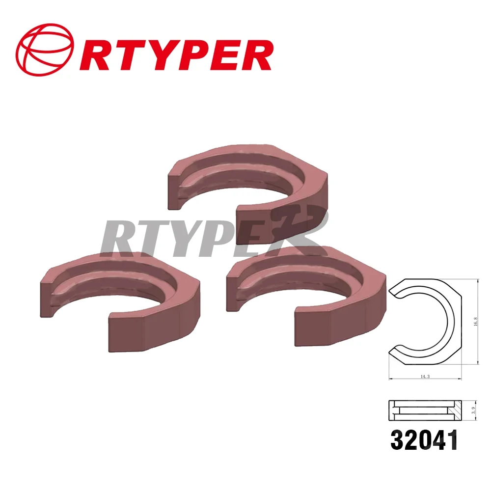 100PCS Fuel Injector Kits 21.5x12.5x5.4 plastic buckle PA66 (brown) C-shaped PT 32041
100PCS Fuel Injector Kits 21.5x12.5x5.4 plastic buckle PA66 (brown) C-shaped PT 32041
