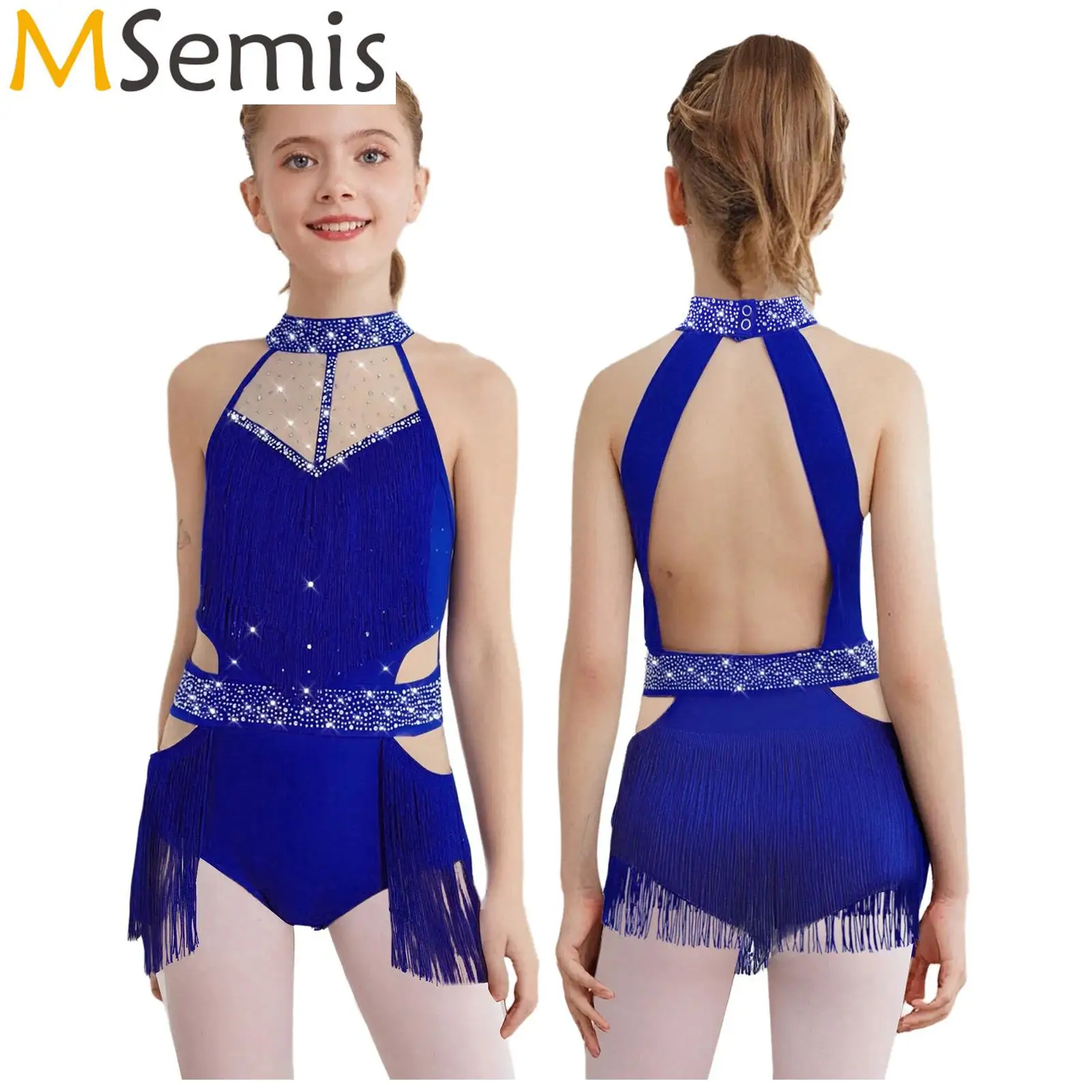 Kids Girls Modern Flamenco Tango Dance Practice Leotard Bodysuit Shiny Rhinestones Tassels Tango Latin Dance Leotard Costume
Kids Girls Modern Flamenco Tango Dance Practice Leotard Bodysuit Shiny Rhinestones Tassels Tango Latin Dance Leotard Costume