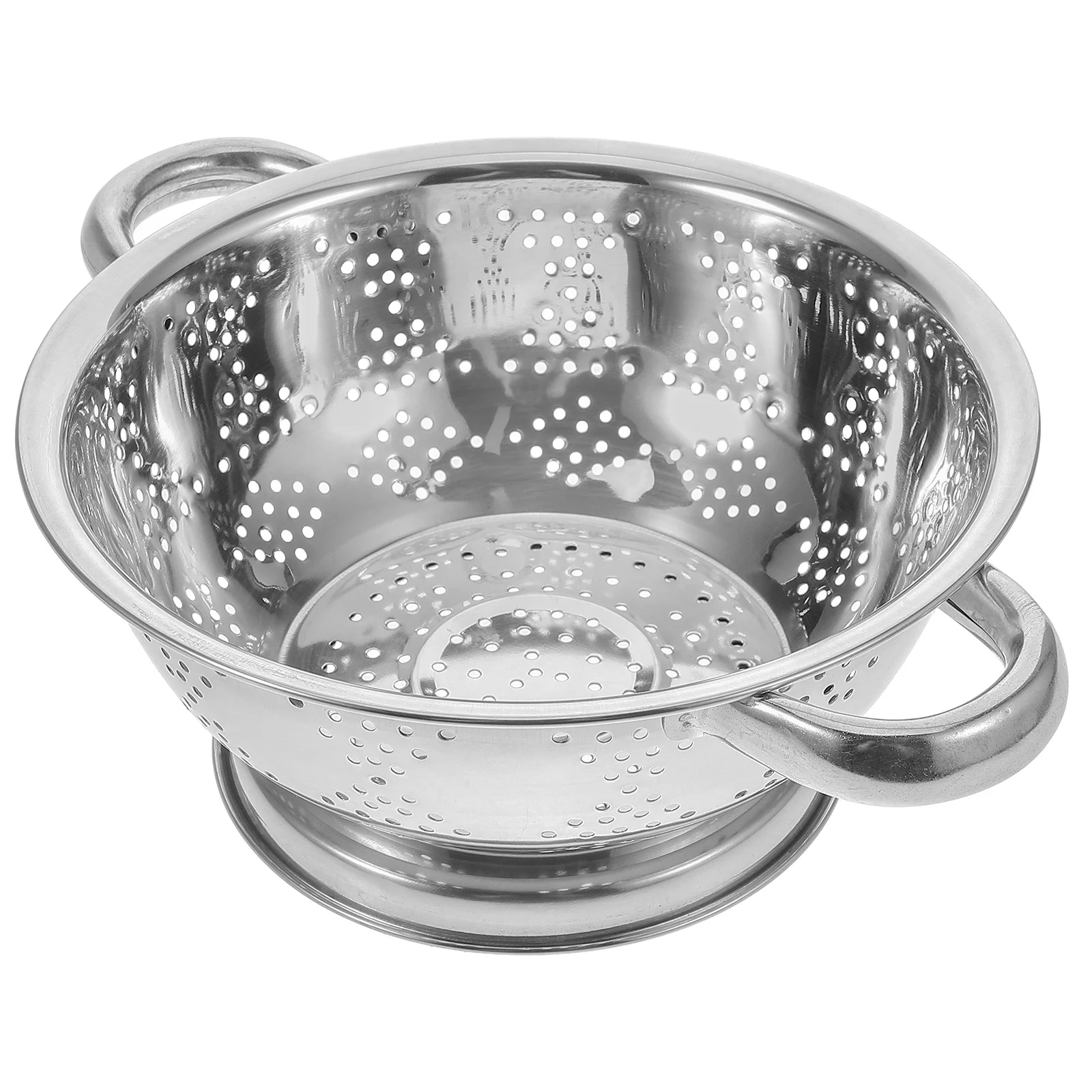 Stainless Steel Fruit Basket Colander Strainer Fine Mesh Drain Kitchen Tool Rice Washer Vegetable Drainer Food Sieve Household
Stainless Steel Fruit Basket Colander Strainer Fine Mesh Drain Kitchen Tool Rice Washer Vegetable Drainer Food Sieve Household