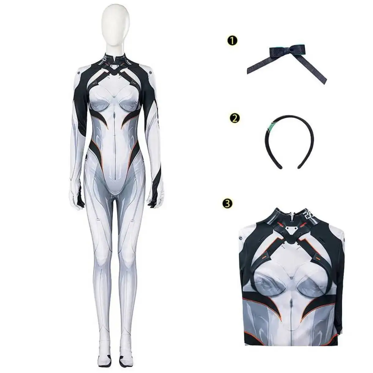 Acg Cosplay Battle Dresses Up Game Honkai Firefly Cos Jumpsuit White Uniform Set Women Halloween Party Roleplay Zentai
Acg Cosplay Battle Dresses Up Game Honkai Firefly Cos Jumpsuit White Uniform Set Women Halloween Party Roleplay Zentai