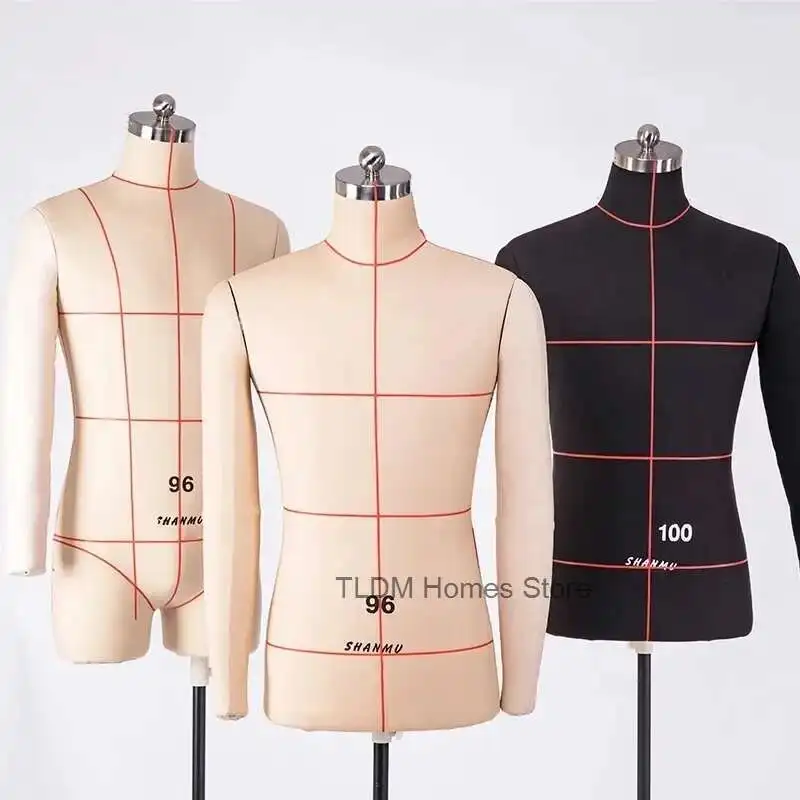 Manequins Body for Clothing Design Suit Display Stand Tailor Sewing DIY Upper Body Male Mannequin with Arms Can Be Pinned U
Manequins Body for Clothing Design Suit Display Stand Tailor Sewing DIY Upper Body Male Mannequin with Arms Can Be Pinned U
