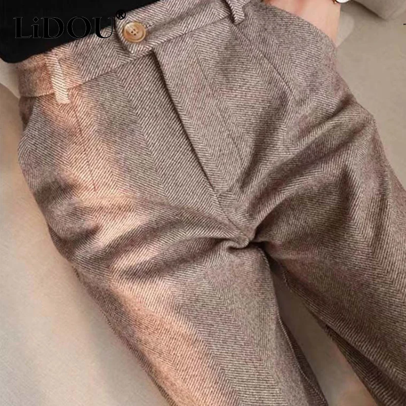 Autumn Winter Solid Color Casual Aesthetic Harem Pencil Pants Women Loose Fashion Korean Office Lady Trouser Streetwear Clothes
Autumn Winter Solid Color Casual Aesthetic Harem Pencil Pants Women Loose Fashion Korean Office Lady Trouser Streetwear Clothes