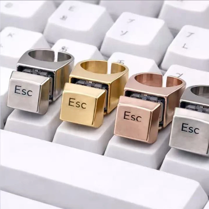 Creative Funny Delete Ring Reduce Pressure Free Size EDC Tools for Gifts
Creative Funny Delete Ring Reduce Pressure Free Size EDC Tools for Gifts