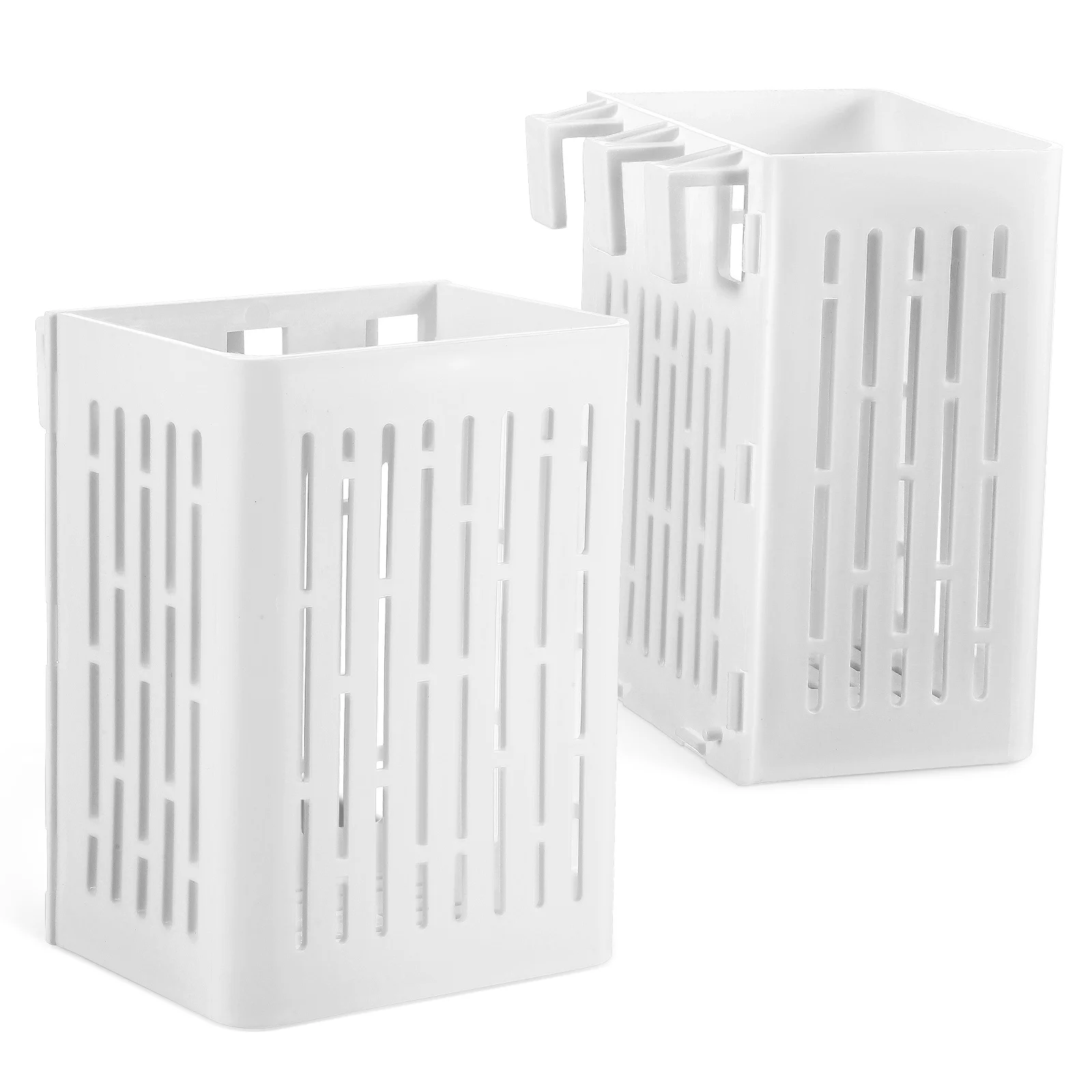 2 White Planting Baskets Sturdy Plastic Fish Tank Aquarium Planter Safe Efficient Drainage Live Plants Decor Accessories
2 White Planting Baskets Sturdy Plastic Fish Tank Aquarium Planter Safe Efficient Drainage Live Plants Decor Accessories