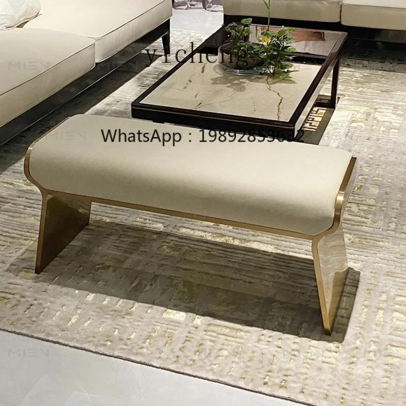 LL Stainless Steel Bed End Stool Bedroom Bench Home Shoe Changing Stool
LL Stainless Steel Bed End Stool Bedroom Bench Home Shoe Changing Stool