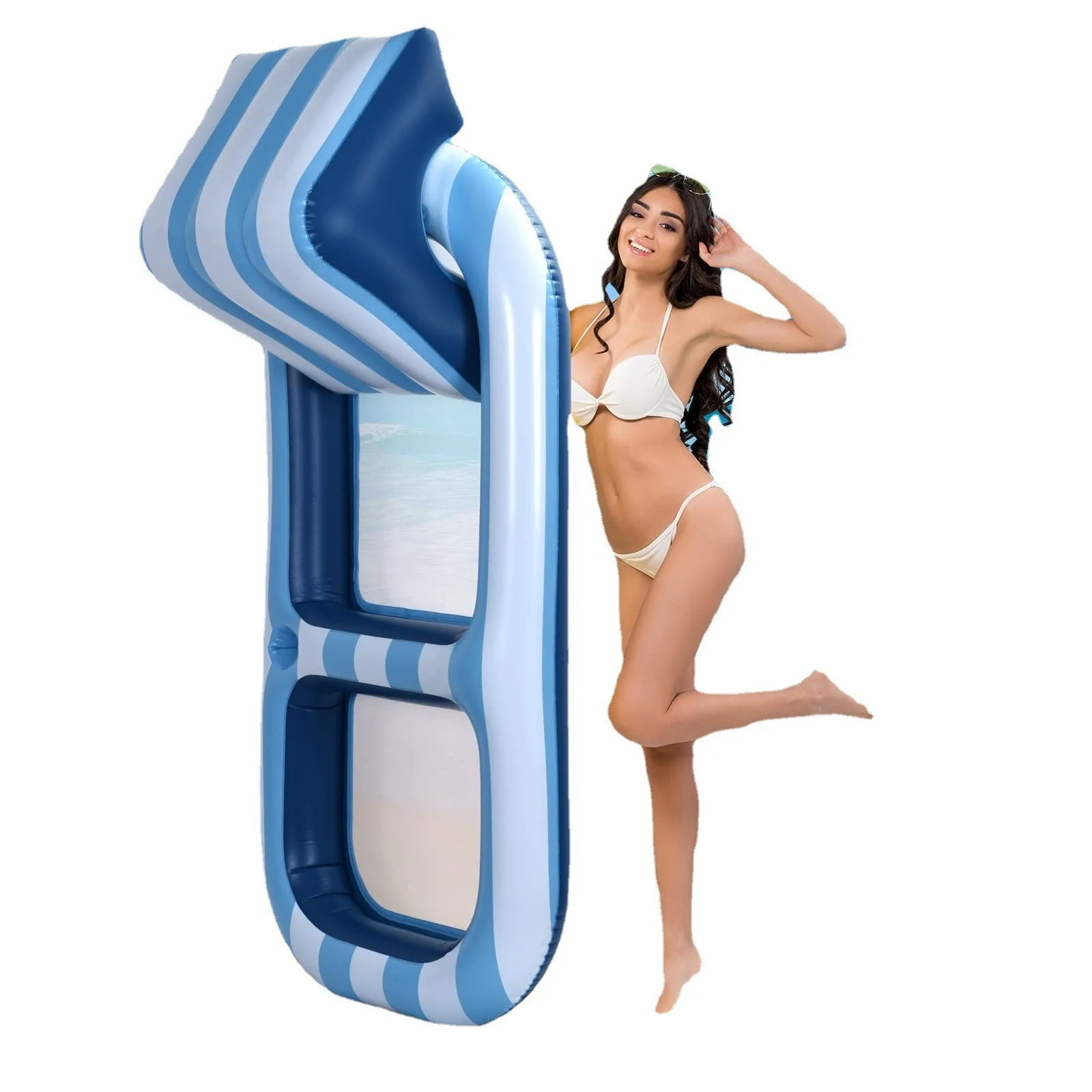 Pool Floats Adult Size Inflatable Lounger with Headrest &cup Holder Large Pool Float for Swimming Beach &lake Sunbathing
Pool Floats Adult Size Inflatable Lounger with Headrest &cup Holder Large Pool Float for Swimming Beach &lake Sunbathing