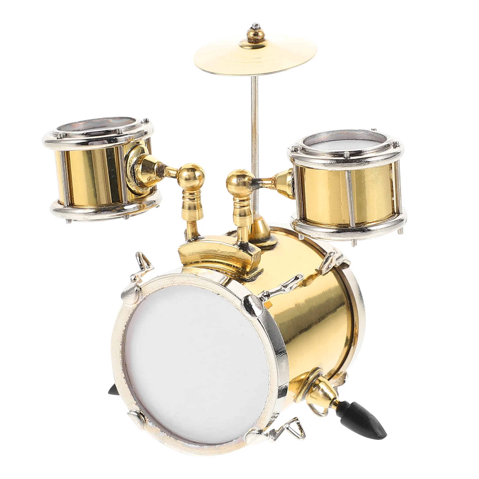 Jazz Drum Model Office Desk Accessories Room Desktop Decor Mini Decorative Ornament Metal Kids Gift Supply Miniature Instrument
Jazz Drum Model Office Desk Accessories Room Desktop Decor Mini Decorative Ornament Metal Kids Gift Supply Miniature Instrument