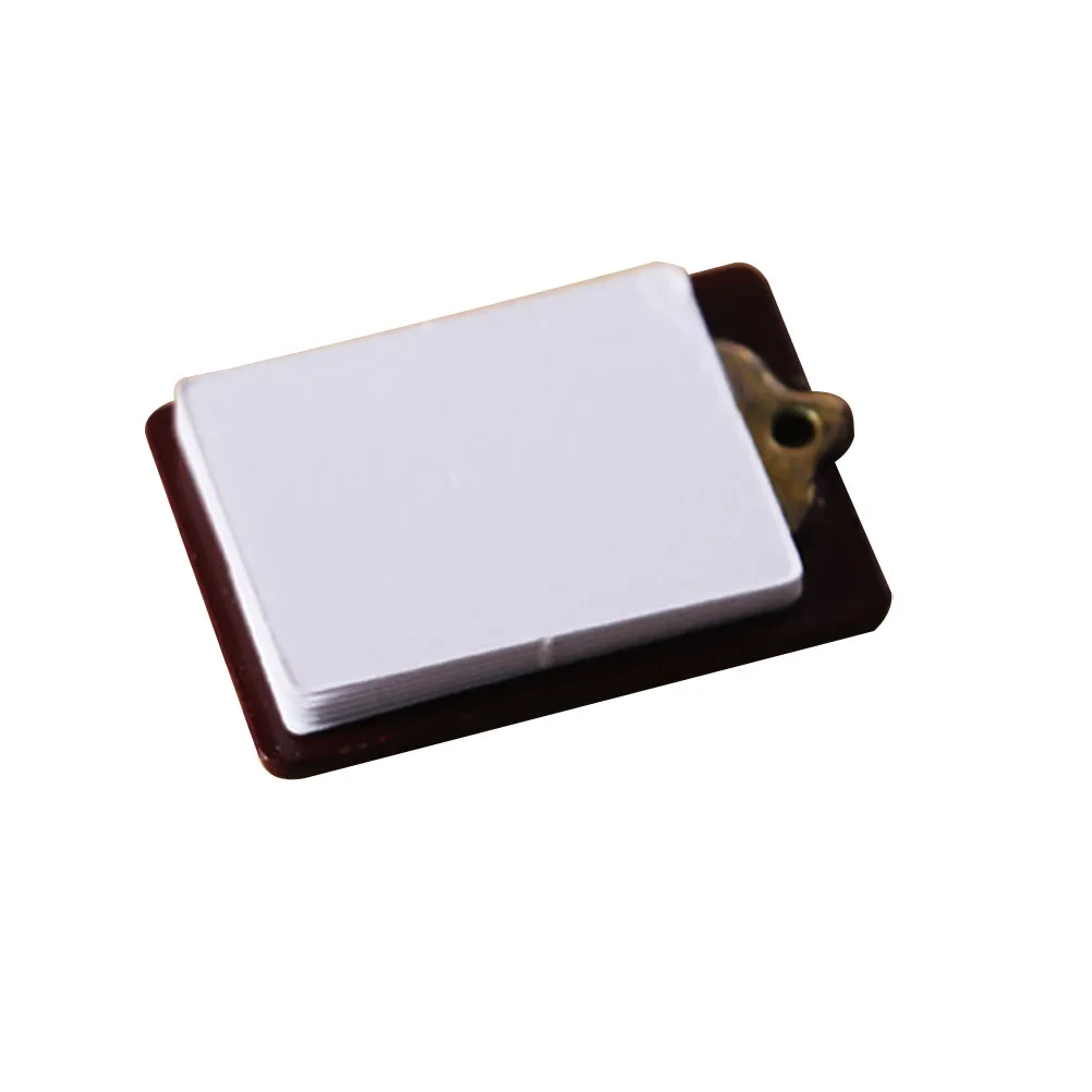 Mini Writing Board Model Alloy Paper Kids Toy Decorative Prop for Mini House Phone DIY Supply Simulated WordPad Miniature House
Mini Writing Board Model Alloy Paper Kids Toy Decorative Prop for Mini House Phone DIY Supply Simulated WordPad Miniature House