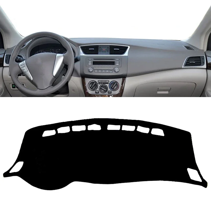 Car Styling Dashboard Cover Mat For Nissan Sentra Sylphy Pulsar 2013-2018 2019 Dashmat Dash Sunshield Carpet Anti-UV Accessories
Car Styling Dashboard Cover Mat For Nissan Sentra Sylphy Pulsar 2013-2018 2019 Dashmat Dash Sunshield Carpet Anti-UV Accessories