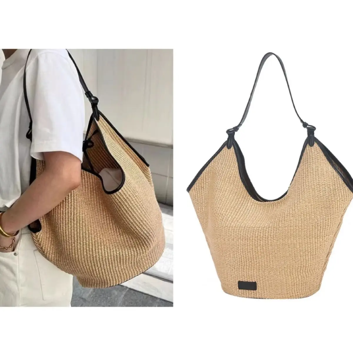 2026 Women's Straw Woven Handbag French Style Summer Fashion Designer Unique Shoulder Bag New
2026 Women's Straw Woven Handbag French Style Summer Fashion Designer Unique Shoulder Bag New
