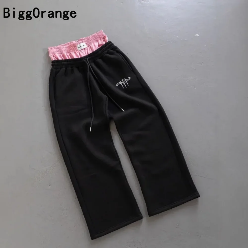 2025 classic black casual trousers contrasting colors, comfortable and versatile waist, must-have lazy style and easy to pick
2025 classic black casual trousers contrasting colors, comfortable and versatile waist, must-have lazy style and easy to pick