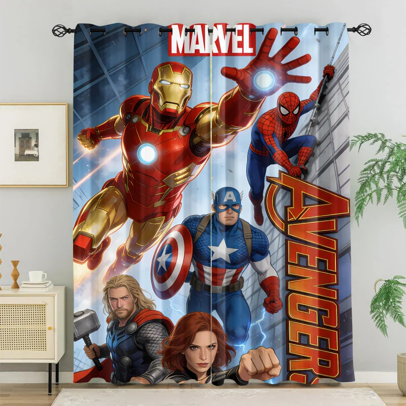 Динамичные светонепроницаемые шторы с изображением супергероев Marvel, прочные полиэстеровые занавески для окон, для игровой комнаты, декора в стиле боевиков, домашнего декора
Динамичные светонепроницаемые шторы с изображением супергероев Marvel, прочные полиэстеровые занавески для окон, для игровой комнаты, декора в стиле боевиков, домашнего декора