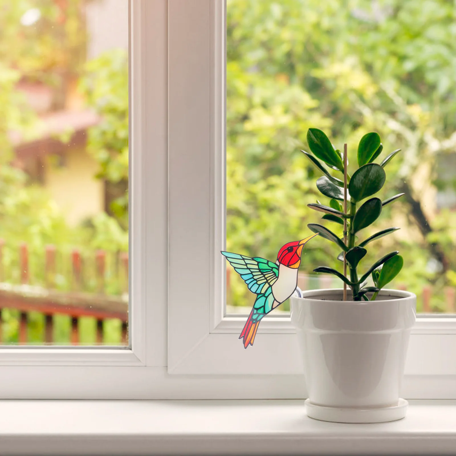 Realistic Bird Shaped Pot Ornament Hanging Planter Decor Acrylic Suncatcher Cute Animal Accent for Indoor Outdoor Use
Realistic Bird Shaped Pot Ornament Hanging Planter Decor Acrylic Suncatcher Cute Animal Accent for Indoor Outdoor Use