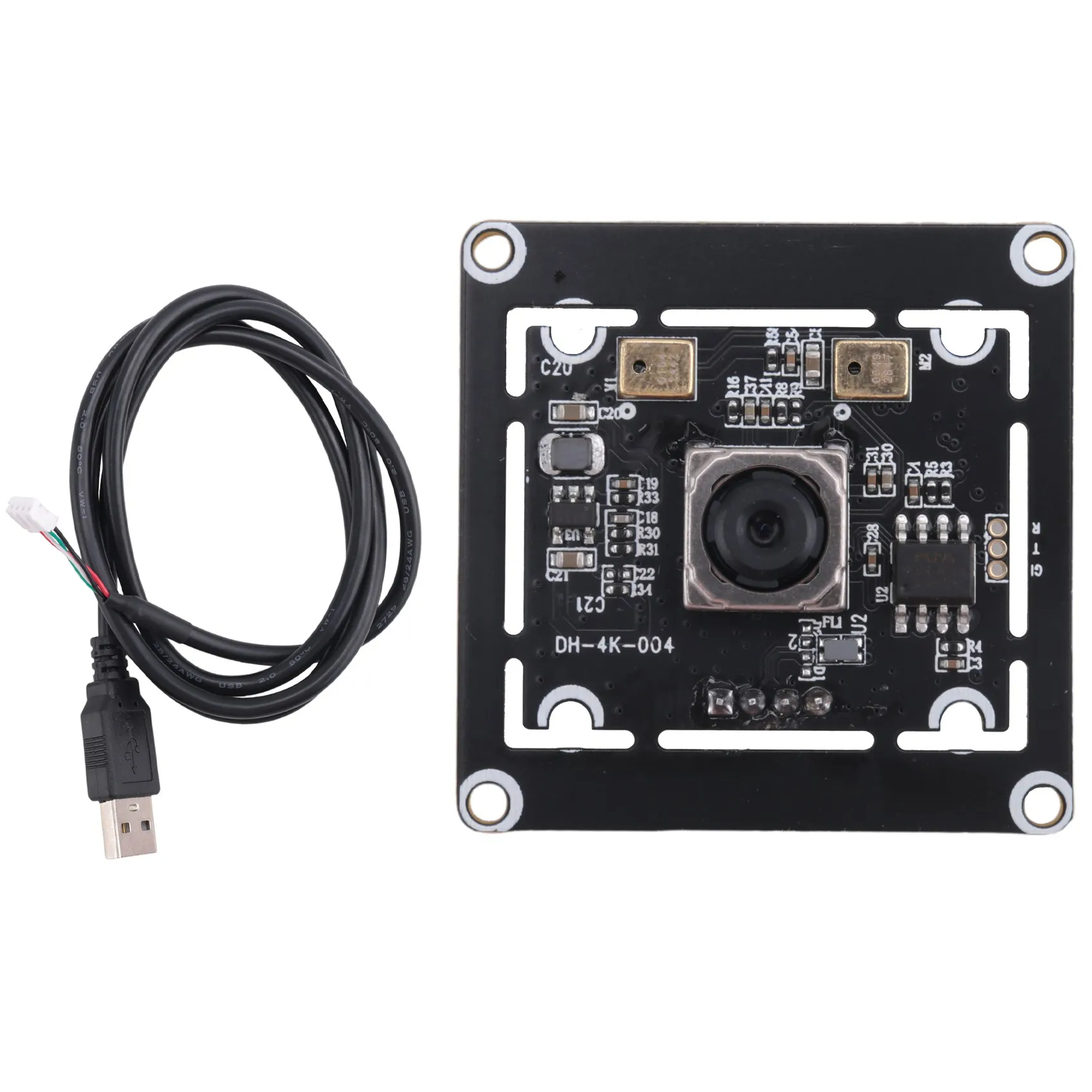 A88M 4K HD Autofocus USB Camera Module 3840x2160 30FPS IMX258 Sensor 79° 66.4° 53.1° Built-in Microphone Auto Focus Lens
A88M 4K HD Autofocus USB Camera Module 3840x2160 30FPS IMX258 Sensor 79° 66.4° 53.1° Built-in Microphone Auto Focus Lens