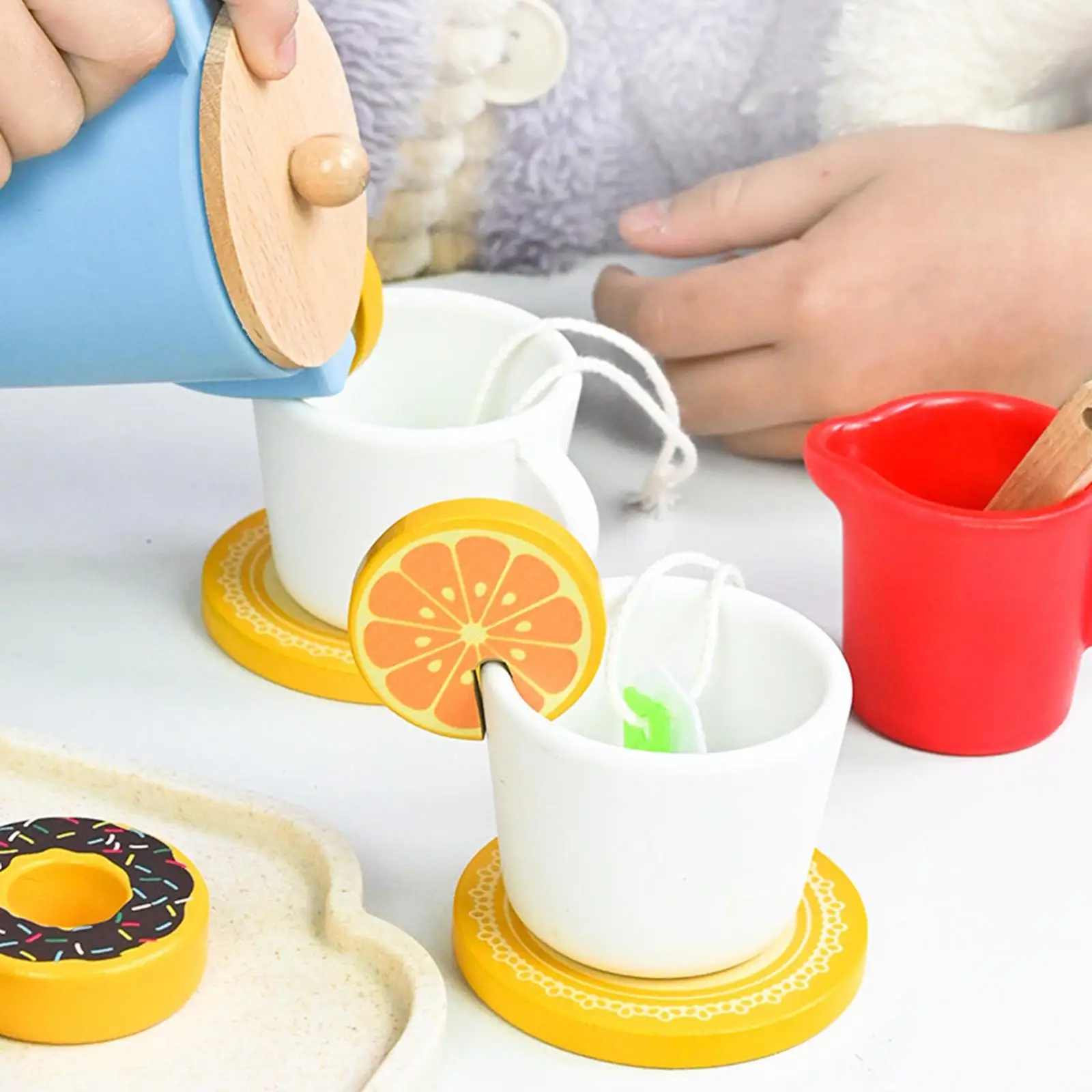 12Pcs Montessori Afternoon Play Party Tea Party Kitchen Tableware Set for Kids
12Pcs Montessori Afternoon Play Party Tea Party Kitchen Tableware Set for Kids