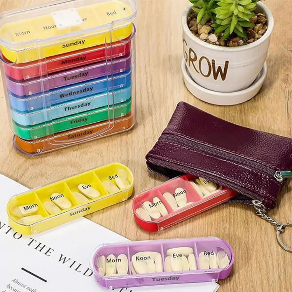 7 Days Pill Medicine Box Weekly Monthly Tablet Holder Storage Organizer Container Case Pill Box 28 Plastic Pill Box
7 Days Pill Medicine Box Weekly Monthly Tablet Holder Storage Organizer Container Case Pill Box 28 Plastic Pill Box