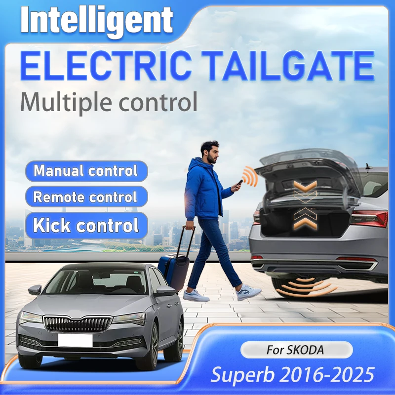 Car Electric Motor For Trunk Refitted Tail Box Foot Kick Sensor Lift Auto Smart Electric Tailgate For SKODA Superb 2016 to 2025
Car Electric Motor For Trunk Refitted Tail Box Foot Kick Sensor Lift Auto Smart Electric Tailgate For SKODA Superb 2016 to 2025